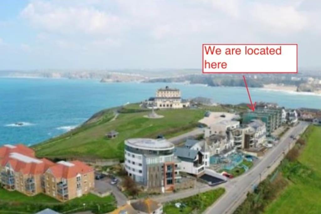 Modern Apartment, Fistral Beach New Quay Eksteriør bilde