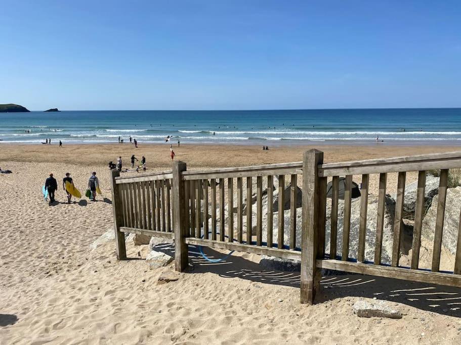 Modern Apartment, Fistral Beach New Quay Eksteriør bilde